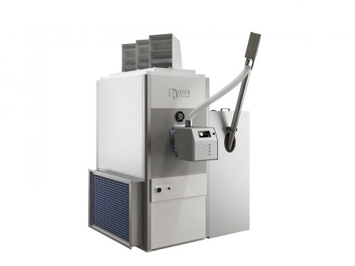 Generator de aer cald cu pelete de 50 kW