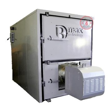 Celsius B-max boiler with 500 kW pellet burner