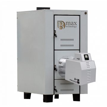 Celsius B-max boiler with 100 kW pellet burner