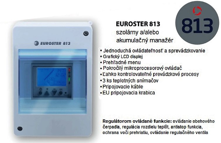 Euroster 813 regulátor