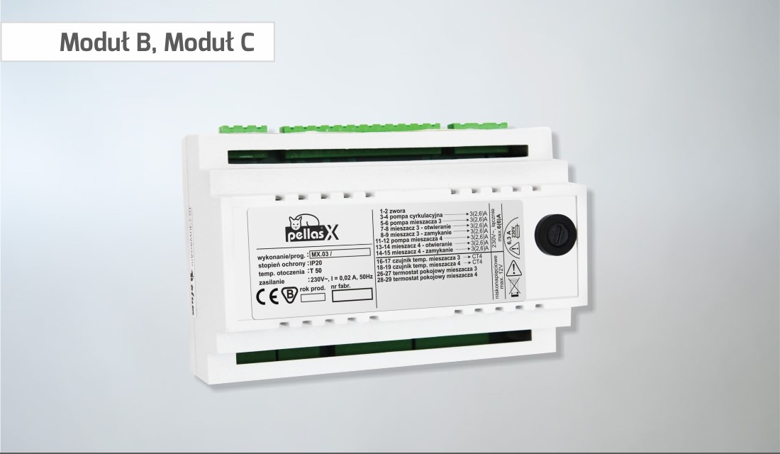 Celsius - PellasX modul B, C