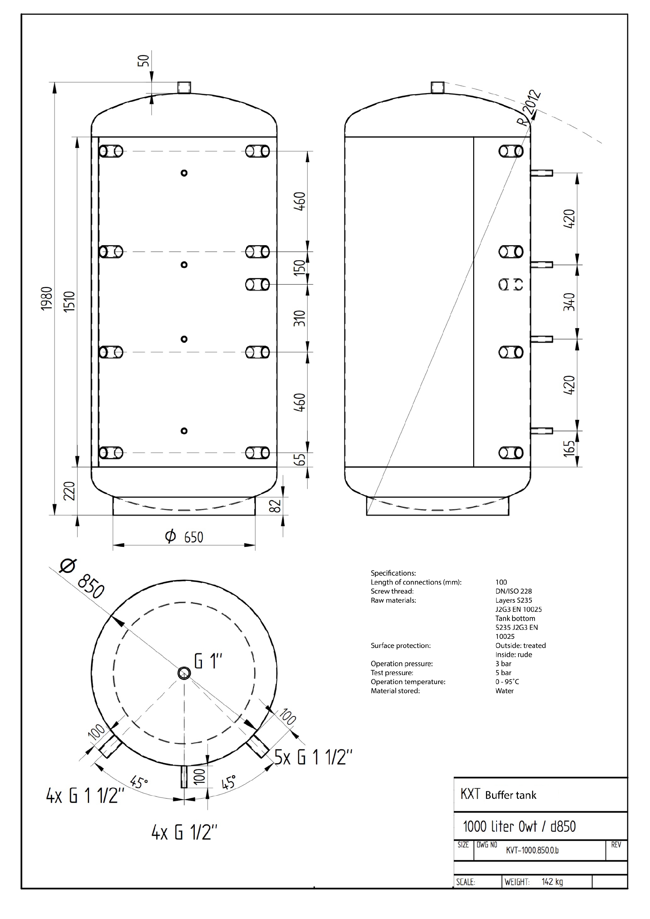 buffer tank - shorter