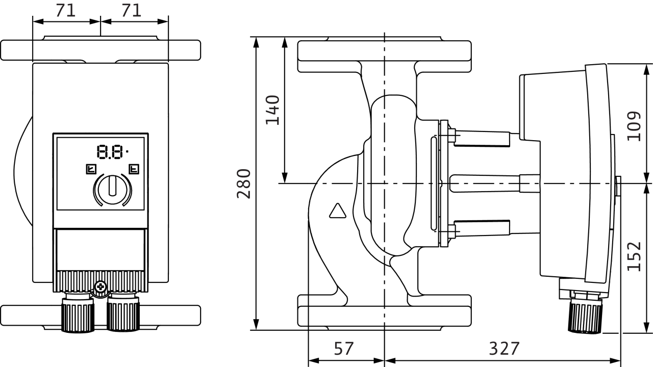 Kesselschutzgröße 500 kW